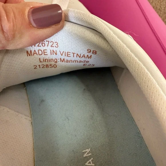 Cole Haan ladies White Leather Sneakers - Picture 6 of 8